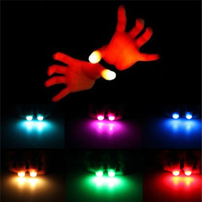 2Pcs Magic  Thumbs Lights Trick