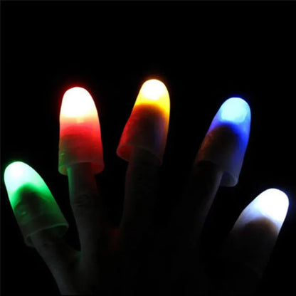 2Pcs Magic  Thumbs Lights Trick