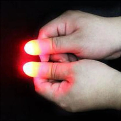 2Pcs Magic  Thumbs Lights Trick