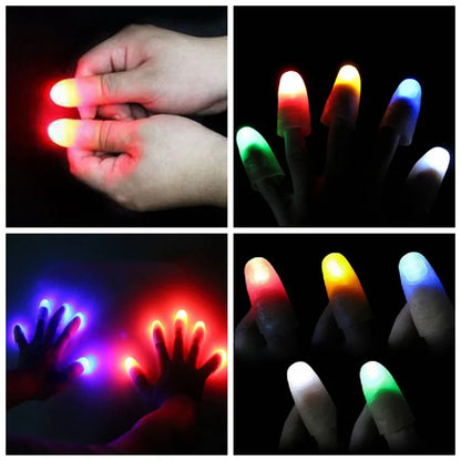 2Pcs Magic  Thumbs Lights Trick