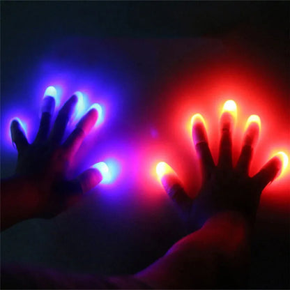 2Pcs Magic  Thumbs Lights Trick