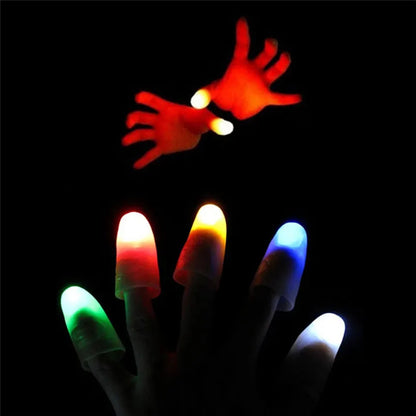 2Pcs Magic  Thumbs Lights Trick