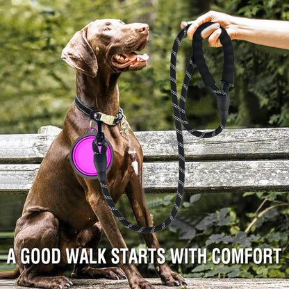 Strong Dog Leash Pet Leashes Reflective Leash For Big Small Medium Dog Leash Drag Pull Tow Golden Retrieve - Quantal store