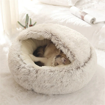 Winter Warm Ultra Soft Washable Cat/ Dog Plush Bed