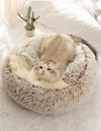 Winter Warm Ultra Soft Washable Cat/ Dog Plush Bed