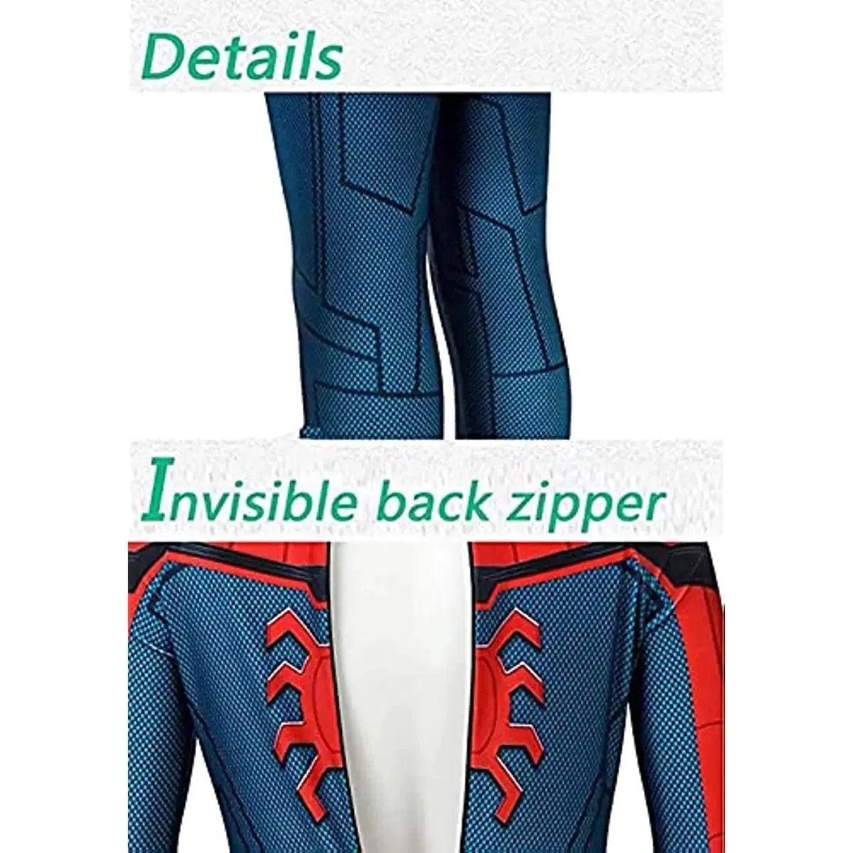 Spiderman Costume for Kids Adult Tobey Maguire Cosplay Bodysuit Superhero Zentai Suit Jumpsuit Halloween Carnival Party Costumes Quantal store