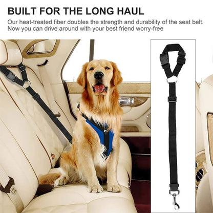 1pcs Pet car safety rope Ring dog car seat belt Rear seat leash to prevent dogs from running around and affecting driving