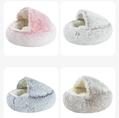 Winter Warm Ultra Soft Washable Cat/ Dog Plush Bed