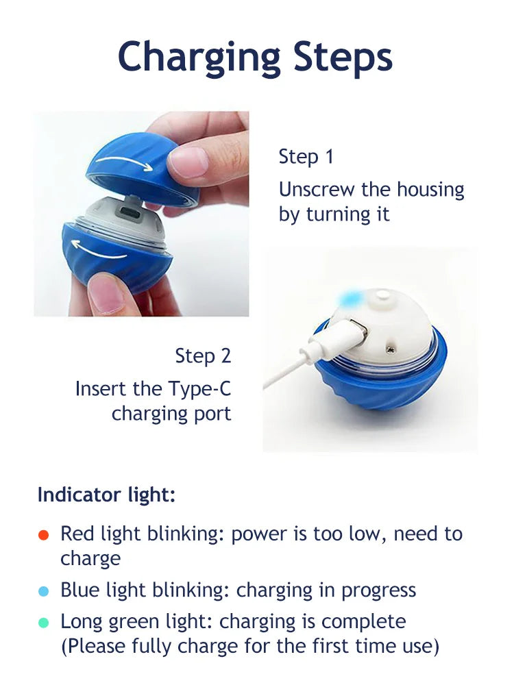 Active Rolling Ball Anti-Anxiety Automatic Moving Ball