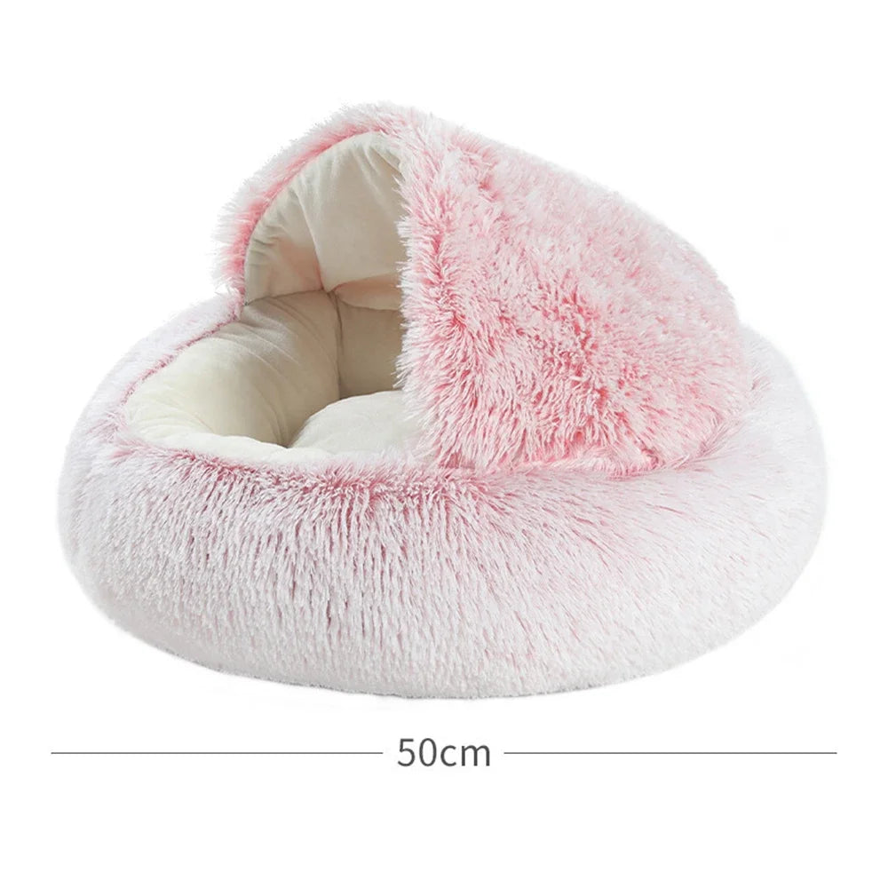 Winter Warm Ultra Soft Washable Cat/ Dog Plush Bed