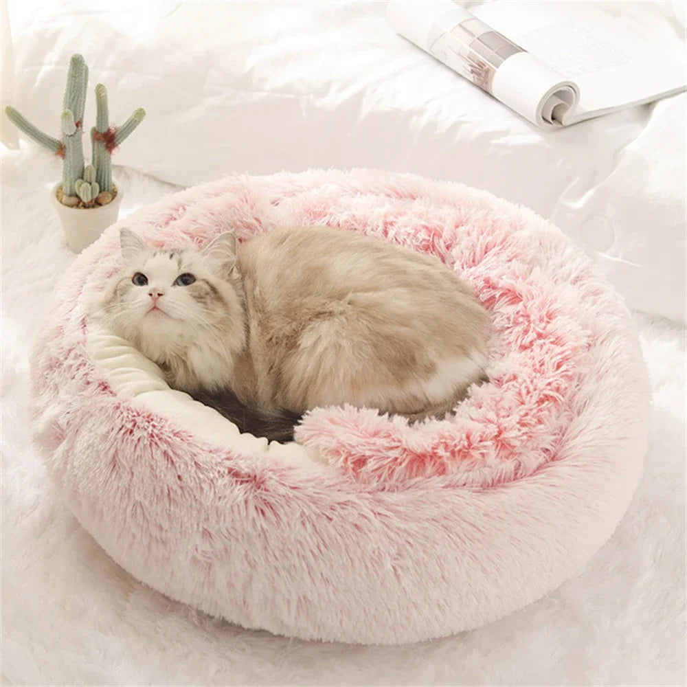 Winter Warm Ultra Soft Washable Cat/ Dog Plush Bed