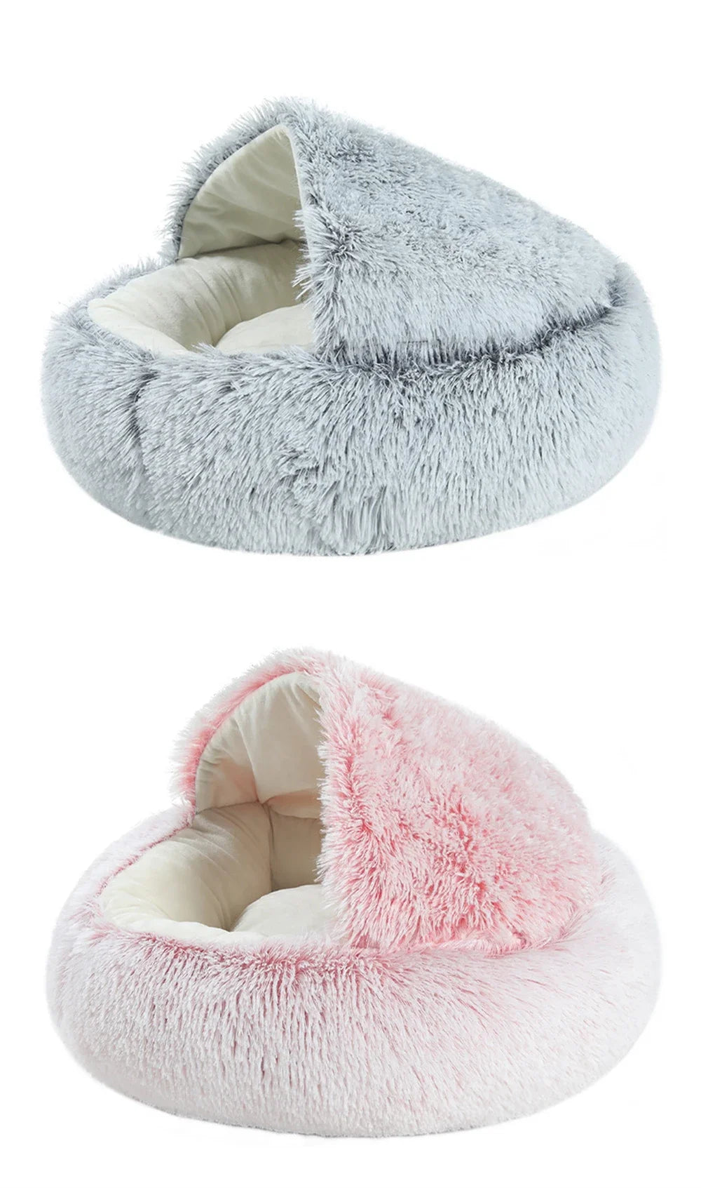 Winter Warm Ultra Soft Washable Cat/ Dog Plush Bed