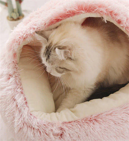 Winter Warm Ultra Soft Washable Cat/ Dog Plush Bed