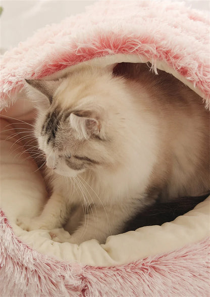 Winter Warm Ultra Soft Washable Cat/ Dog Plush Bed