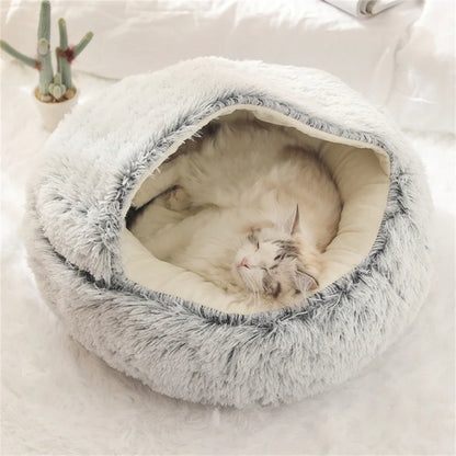 Winter Warm Ultra Soft Washable Cat/ Dog Plush Bed