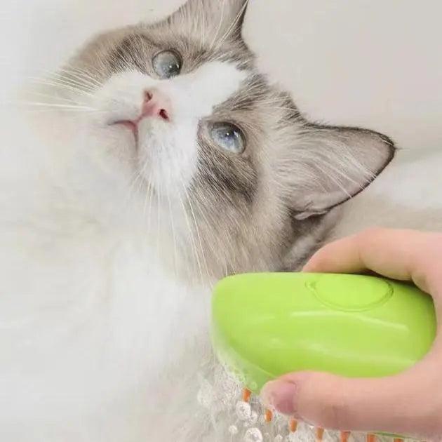 3-in-1 Dog Hair Brush Cat Hair Brush Electric Pet Cleaning Brush - Quantal store